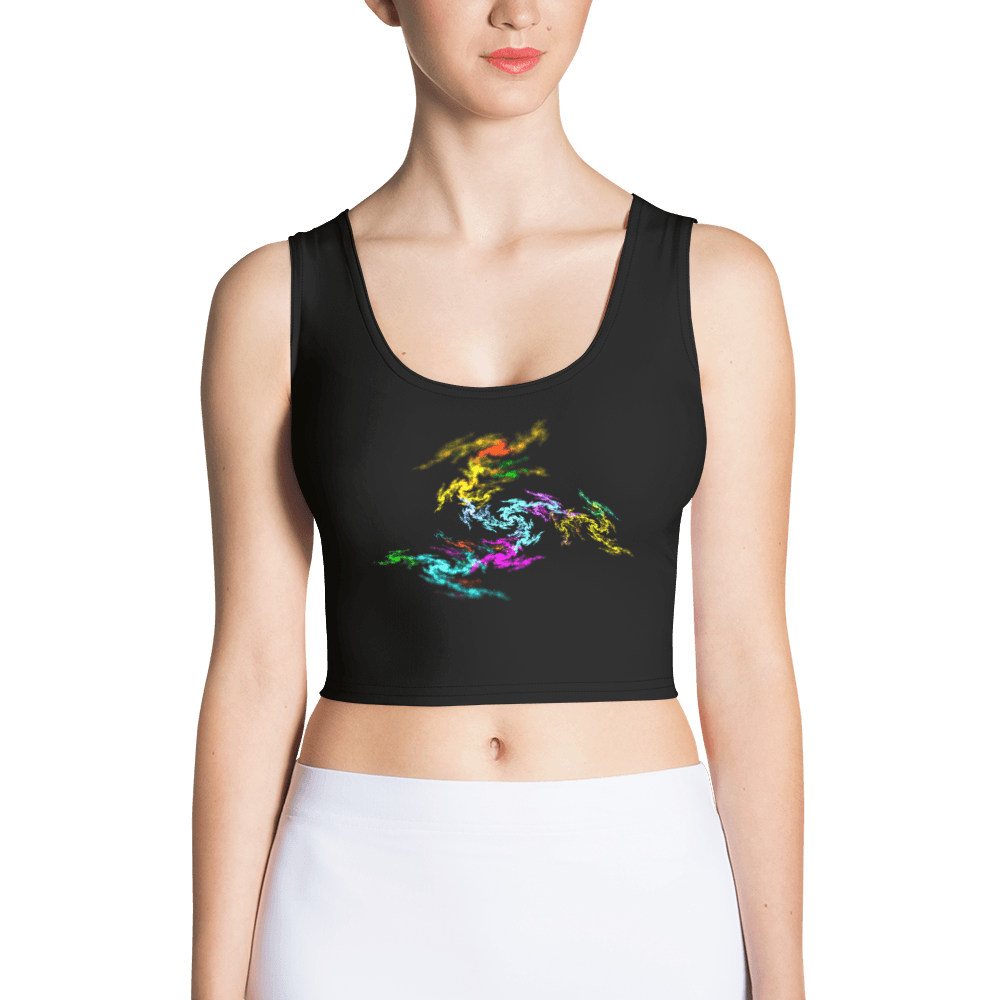 Crop Top Drgaon Colorful