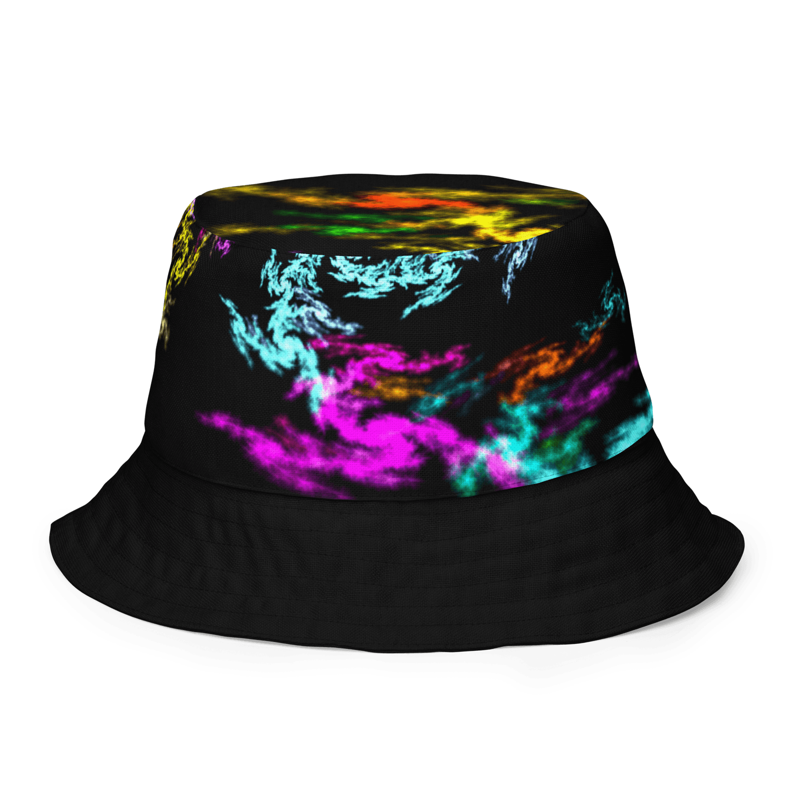 Reversible Bucket Hat Dragon Colorful