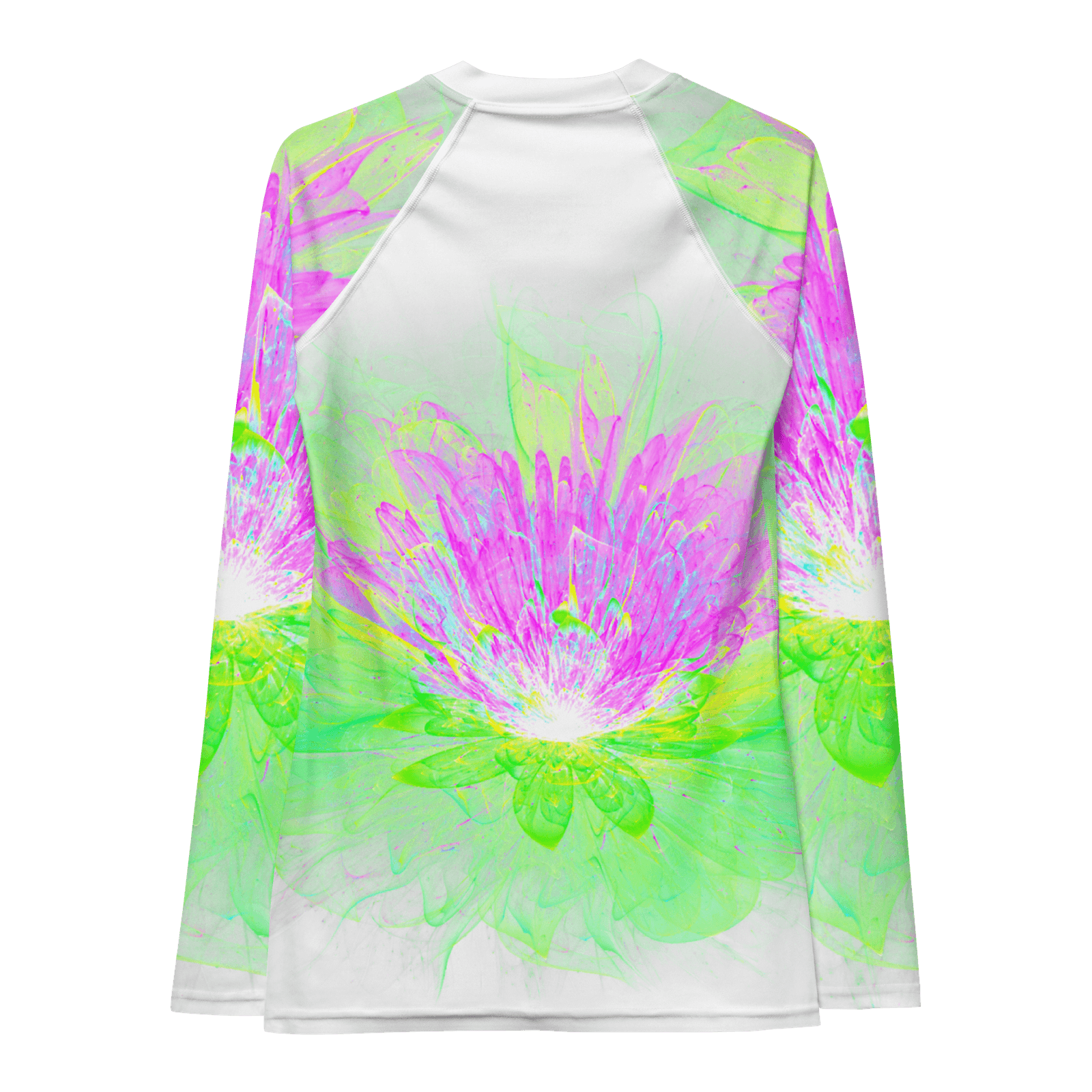 Women's Rash Guard Lotus Purple Green