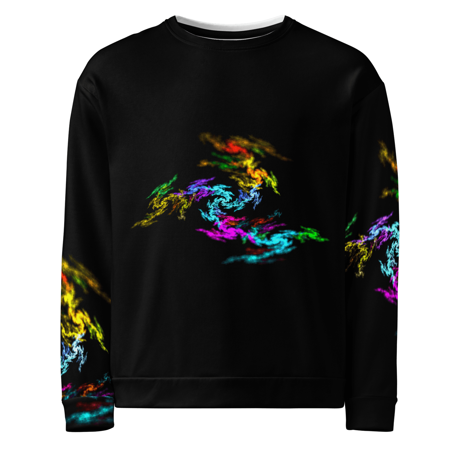 Unisex Sweatshirt Dragon Colorful